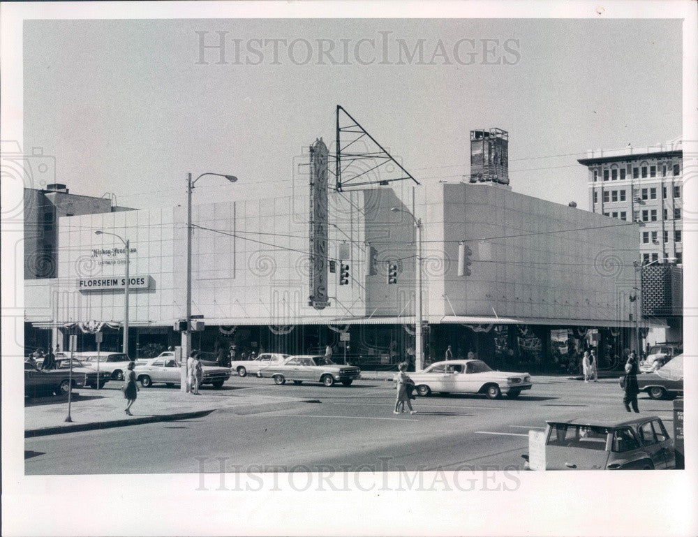 1968 St Petersburg, Florida Rutland's Men's Store Press Photo - Historic Images