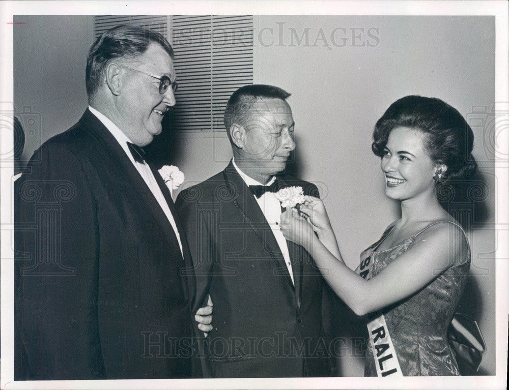 1966 St Petersburg, FL Rutland&#39;s Dept Store President Robert King Press Photo - Historic Images