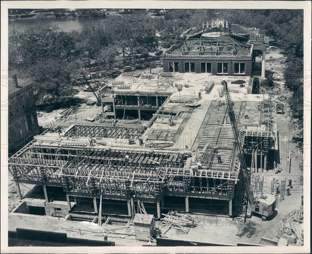 Undated St Petersburg, Florida Pinellas County Building Construction Press Photo - Historic Images