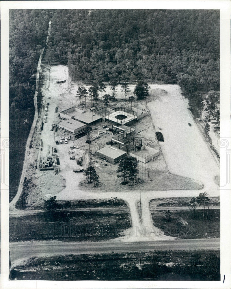 1983 Brooksville, FL Pinebrook Regional Medical Center Construction Press Photo - Historic Images