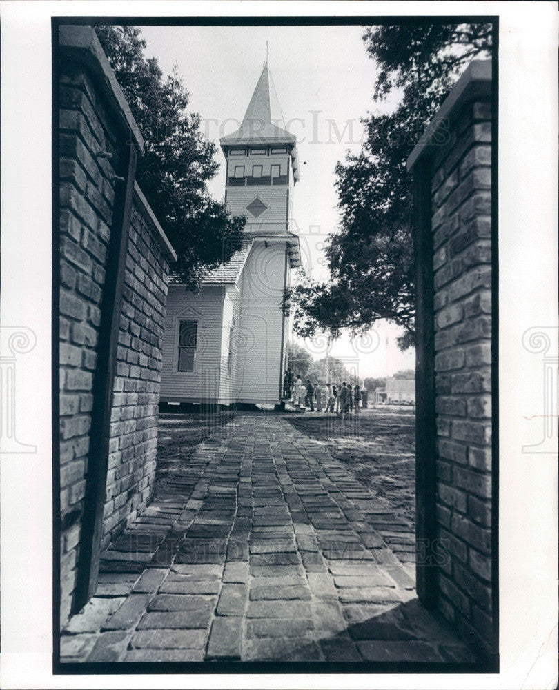 1976 Bradenton, Florida Manatee United Methodist Church Press Photo - Historic Images