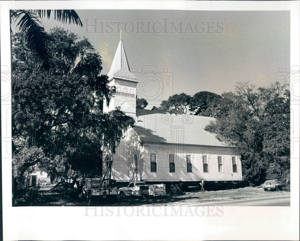 1975 Bradenton, Florida Manatee United Methodist Church Press Photo - Historic Images