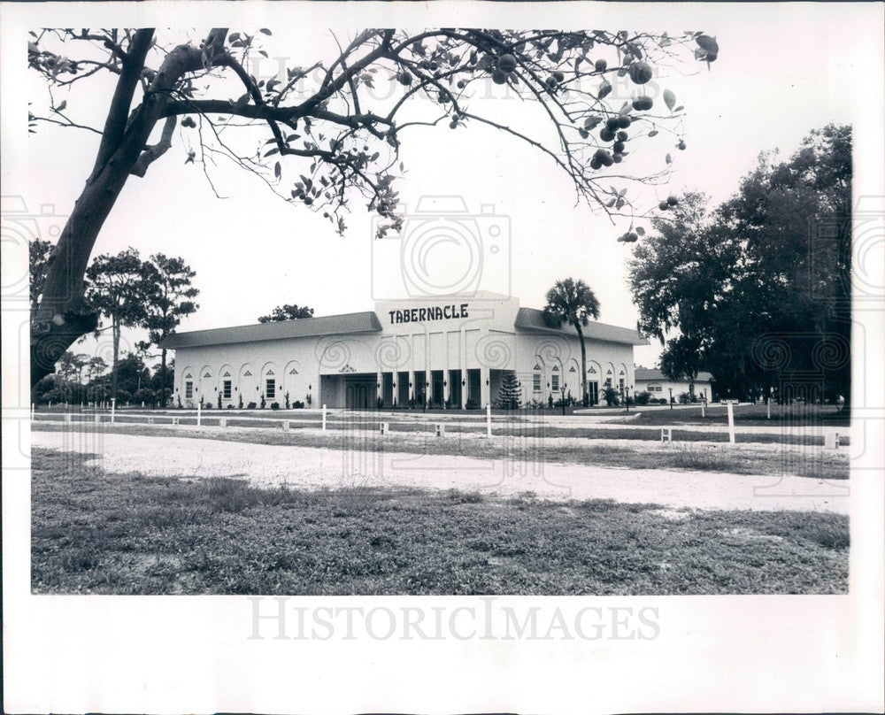 1974 Bradenton, Florida Tabernacle Christian Retreat, Gospel Crusade Press Photo - Historic Images