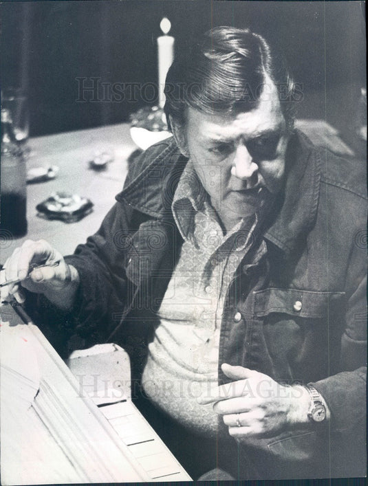 1973 American Hollywood Actor Dick O'Neill in Boss Press Photo - Historic Images