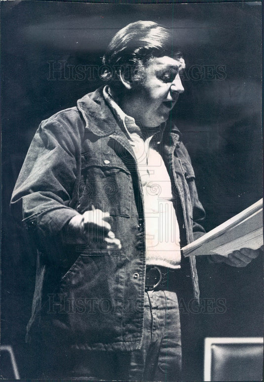 1973 American Hollywood Actor Dick O'Neill in Boss Press Photo - Historic Images