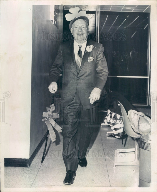 1967 American Hollywood Actor Pat O'Brien Press Photo - Historic Images
