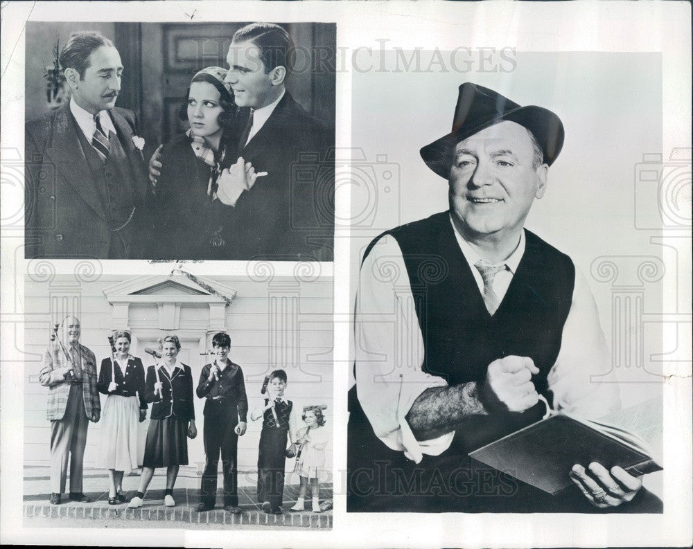 1968 American Hollywood Actor Pat O&#39;Brien Press Photo - Historic Images