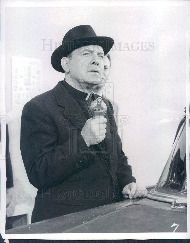 1956 American Hollywood Actor Pat O&#39;Brien Press Photo - Historic Images