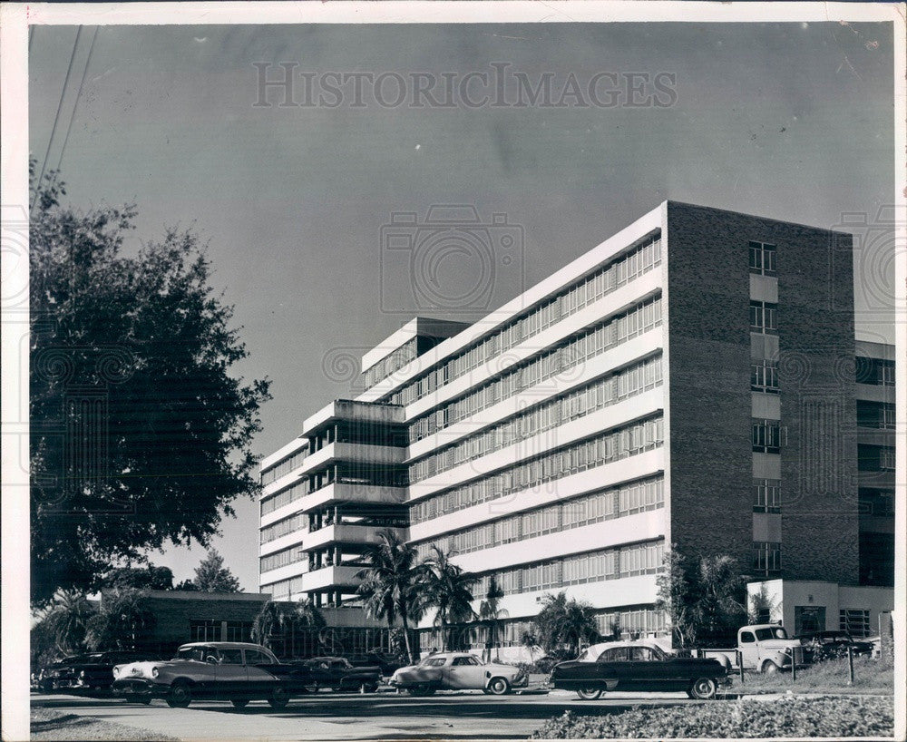 1959 St. Petersburg Florida Mound Park Hospital Press Photo - Historic Images