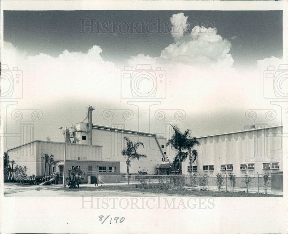 1966 St Petersburg, FL International Disposal Corp Compost Plant Press Photo - Historic Images