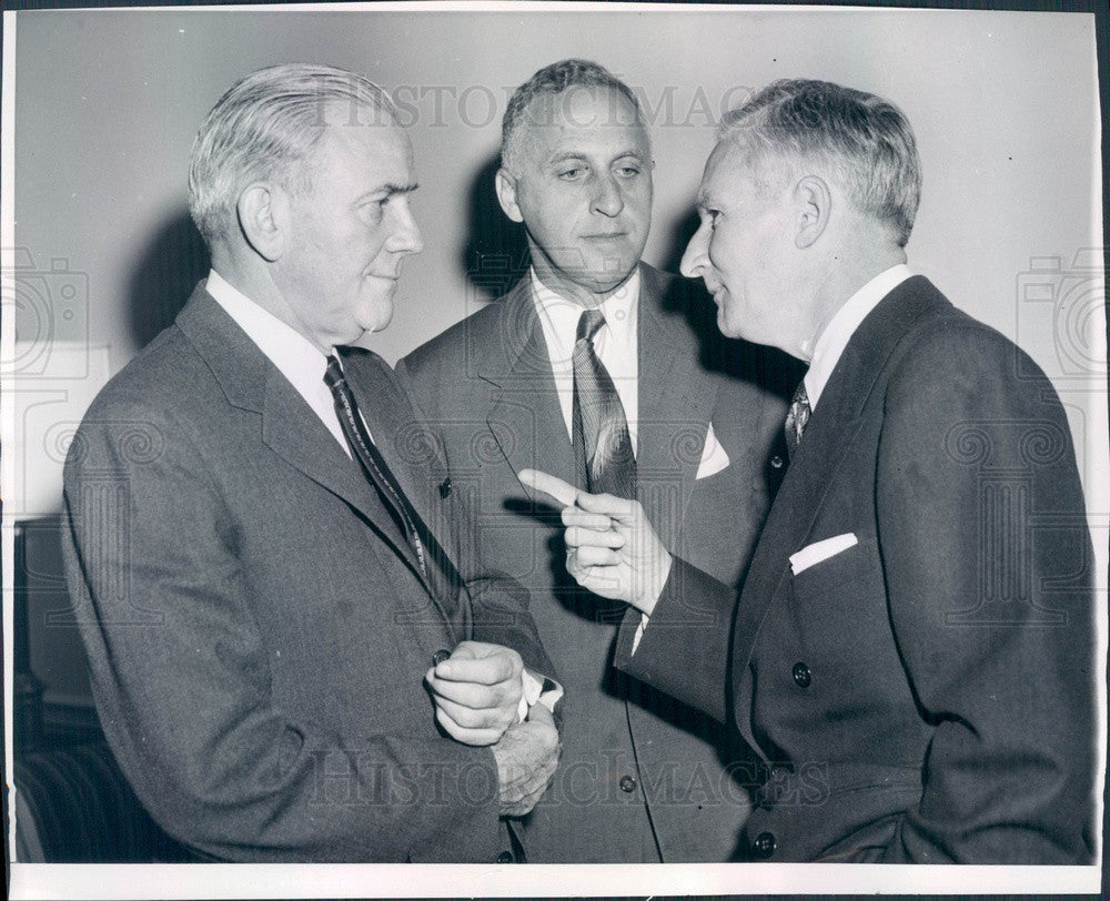 1954 American Assn of Railroads Directors Patrick McGinnis Press Photo - Historic Images