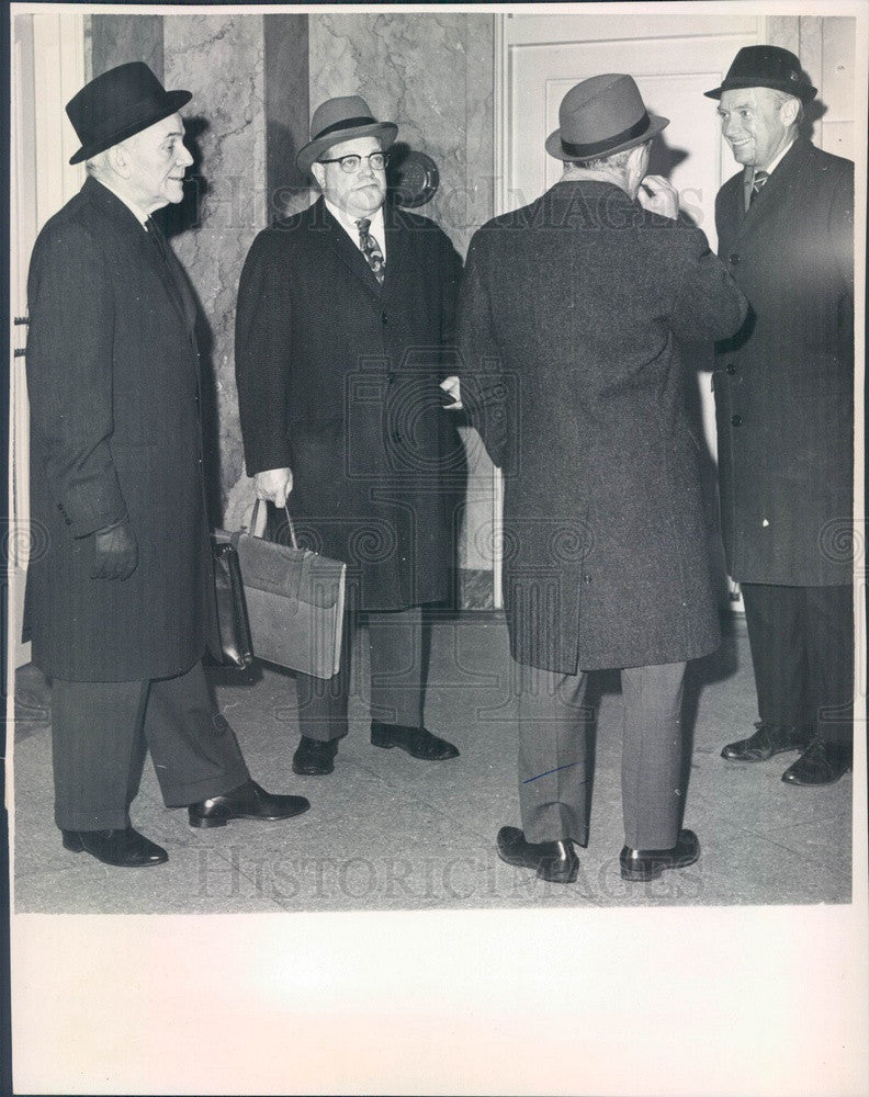 1964 Boston &amp; Maine Railroad President Patrick McGinnis Press Photo - Historic Images