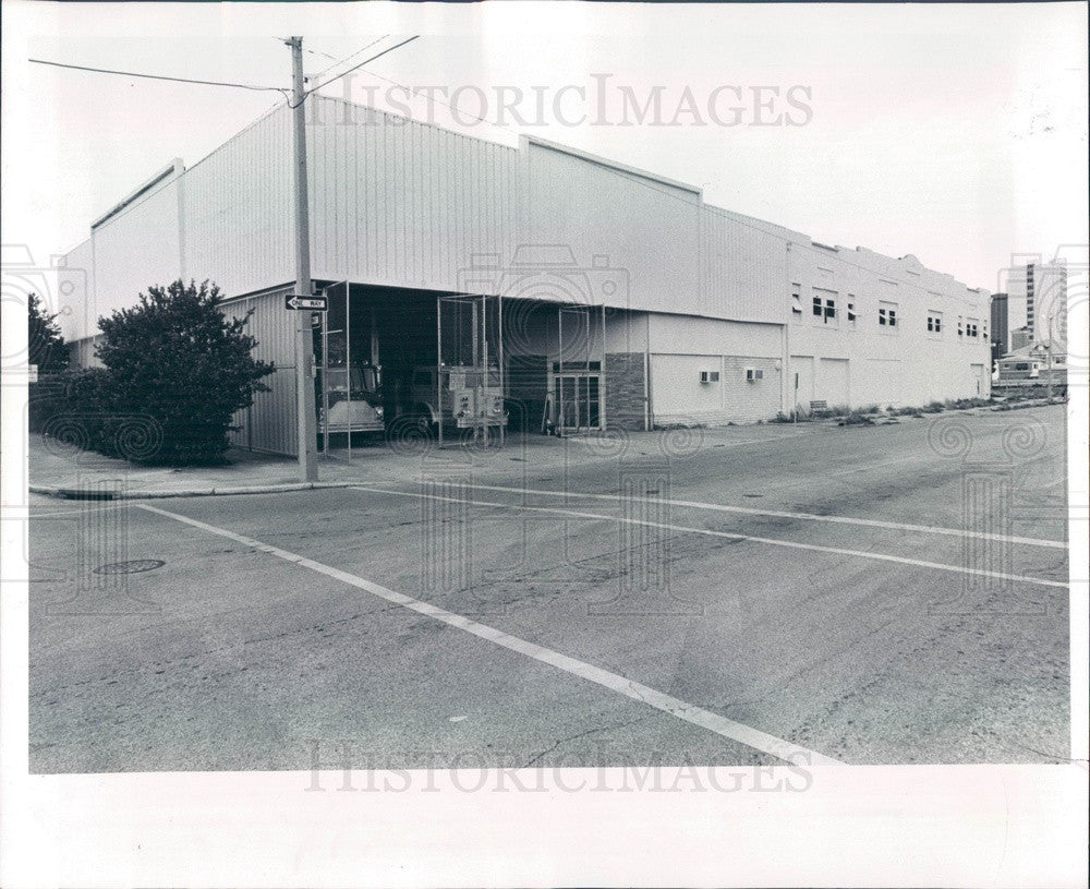 1984 St Petersburg, Florida Temporary Fire Station, 8th & 2nd Ave S Press Photo - Historic Images