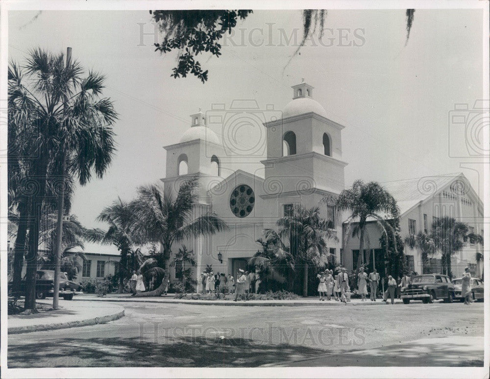 Undated Bradenton, Florida First Presbyterian Church Press Photo - Historic Images