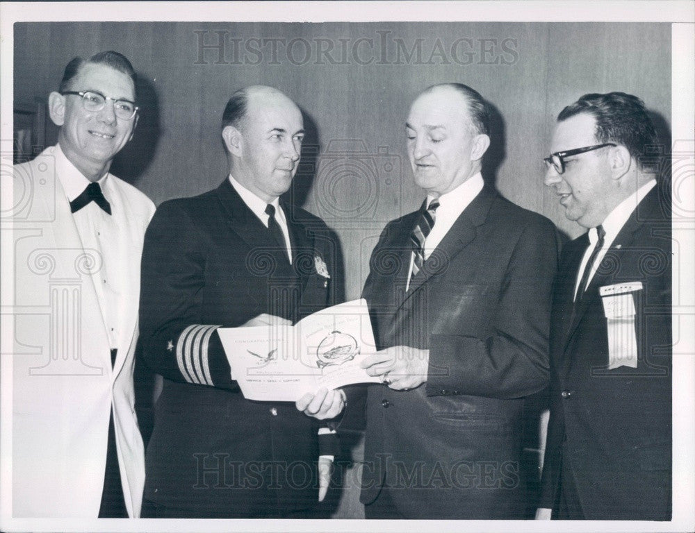 1966 Boston Naval Shipyard Apprentice and Alumni Association Press Photo - Historic Images