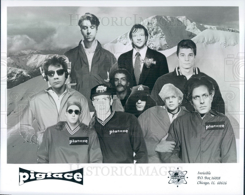 Undated Industrial Rock Supergroup Pigface Press Photo - Historic Images