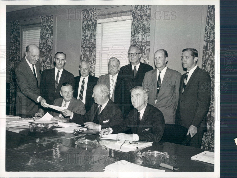 1969 Massachusetts State Employees Assn VP Frank Sullivan Press Photo - Historic Images