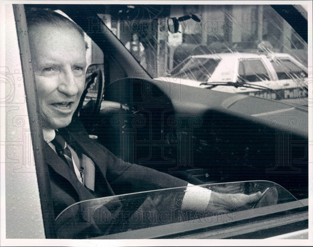 1992 US Presidential Candidate, Businessman Ross Perot Press Photo - Historic Images