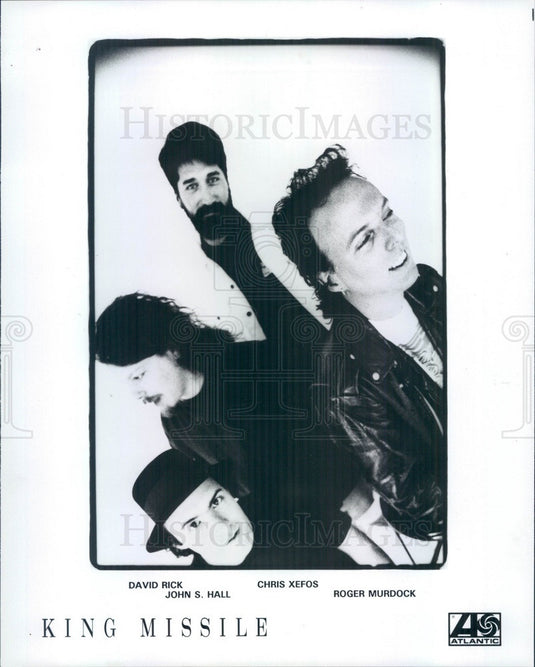 1993 American Avant-Garde Band King Missile Press Photo - Historic Images