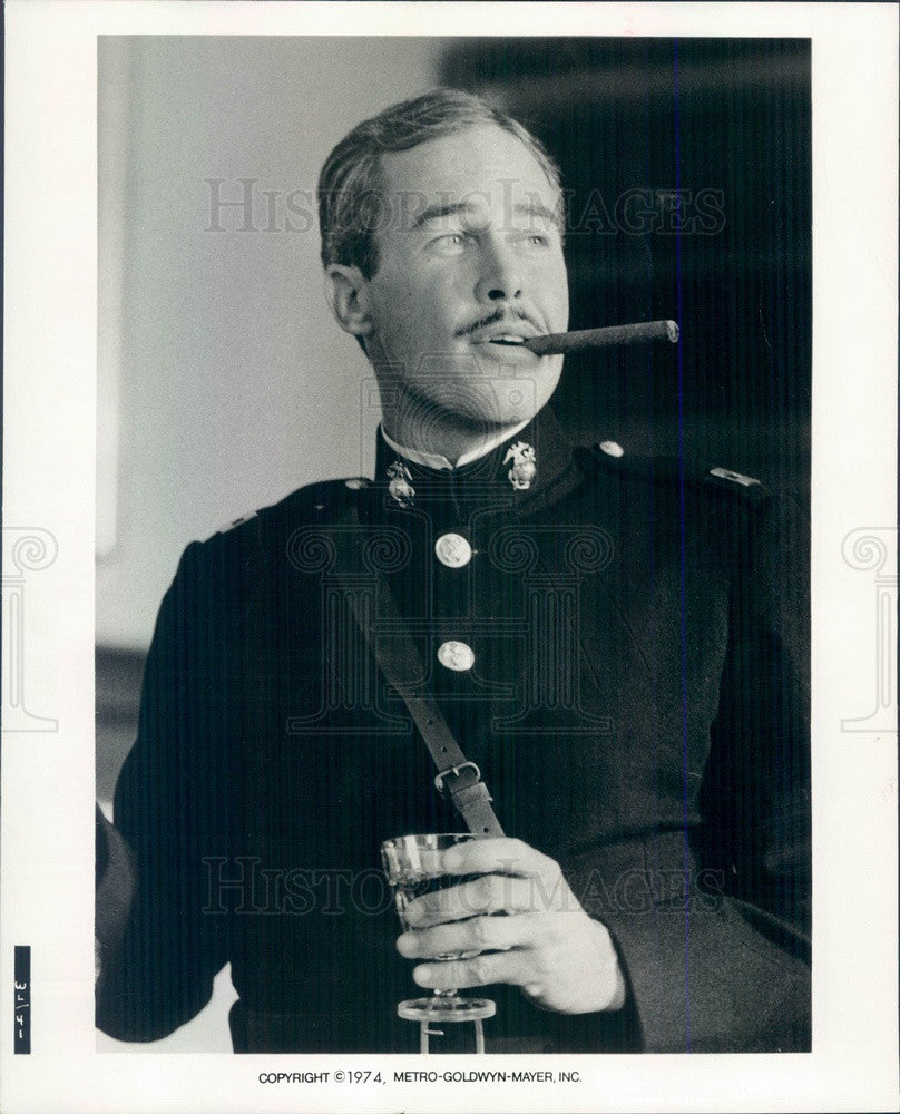 1975 American Hollywood Actor Steve Kanaly in The Wind and the Lion Press Photo - Historic Images
