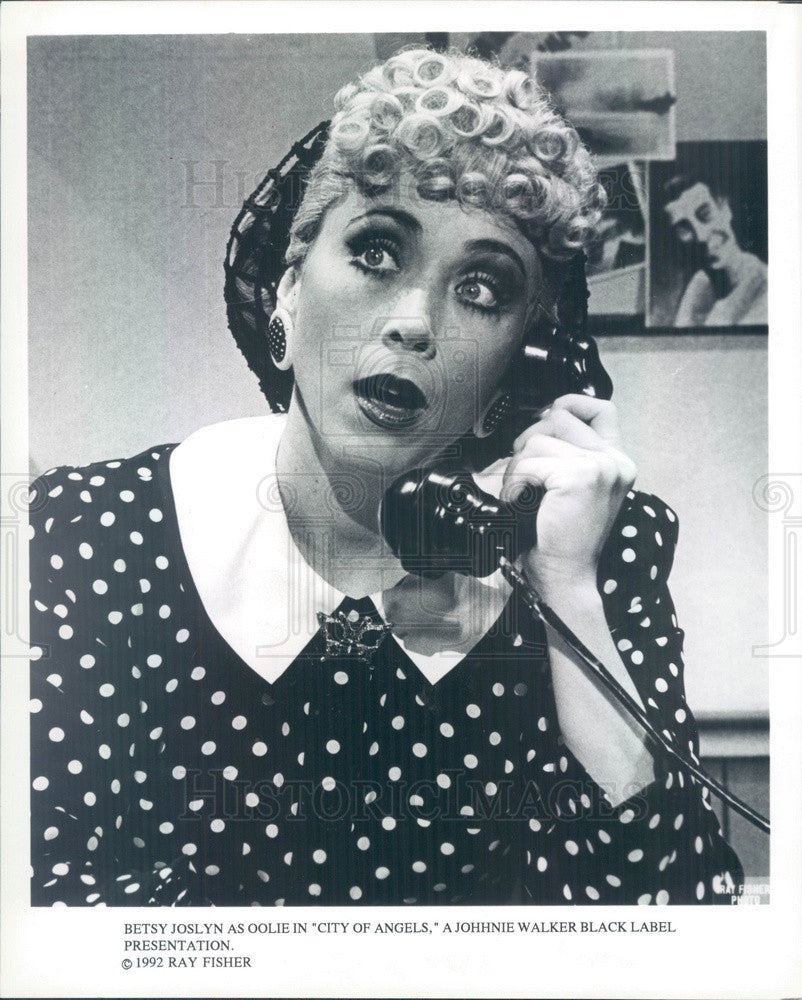 1992 Broadway Singer & Actress Betsy Joslyn in City of Angels Press Photo - Historic Images