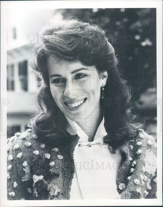 1985 American Hollywood Actress Jane Kaczmarek TV Show Hometown Press Photo - Historic Images