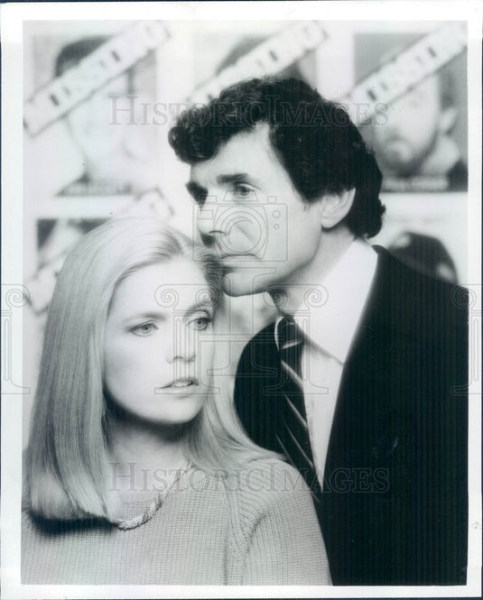 1985 American Hollywood Actors/TV Hosts David & Meredith Baxter Press Photo - Historic Images