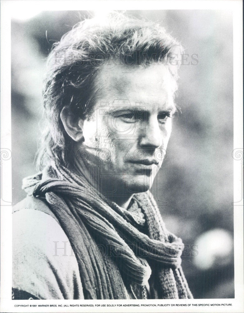 1994 Hollywood Actor Kevin Costner in Robin Hood Prince of Thieves Press Photo - Historic Images