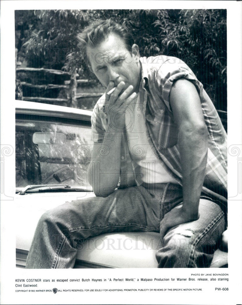 1994 Hollywood Actor Kevin Costner in A Perfect World Press Photo - Historic Images