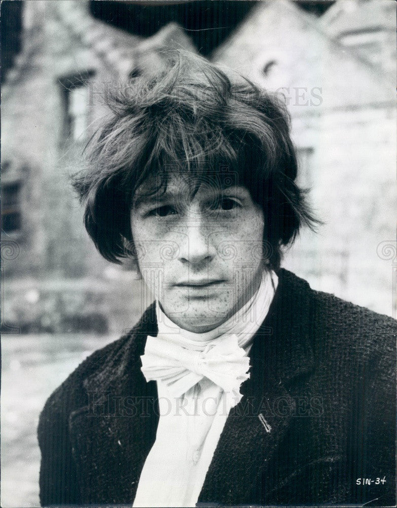 1969 English Actor & Voice Actor John Hurt in Sinful Davoy Press Photo - Historic Images