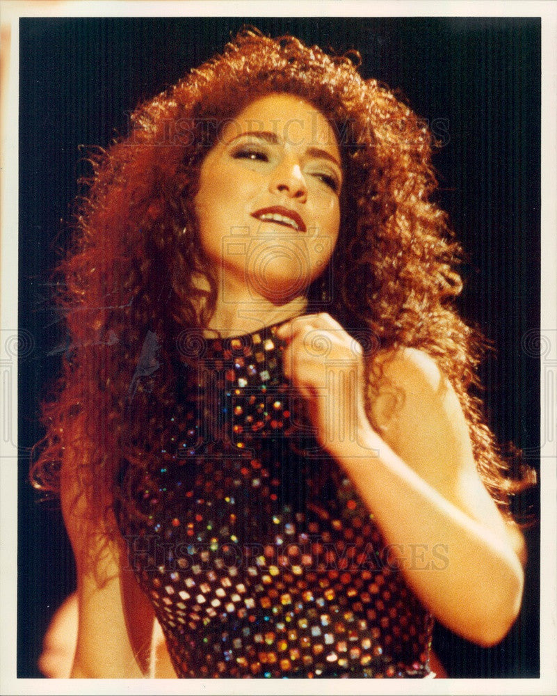 1991 American Singer/Actress Gloria Estefan Press Photo - Historic Images