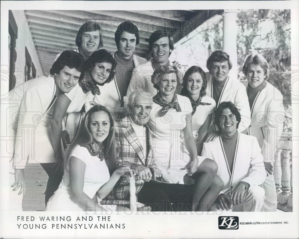 Undated Music Group Fred Waring and the Young Pennsylvanians Press Photo - Historic Images