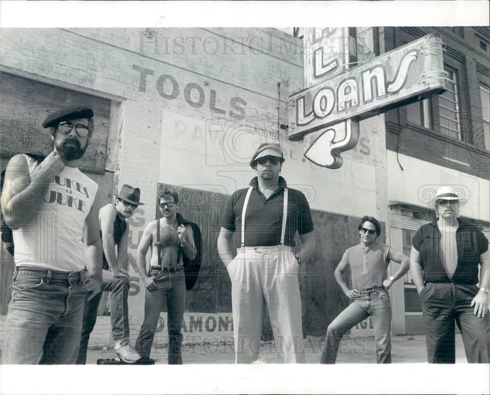 1986 R&amp;B Music Group The Dukes of Juke Press Photo - Historic Images