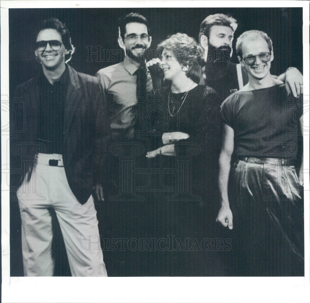 1987 Music Group Crystal Press Photo - Historic Images
