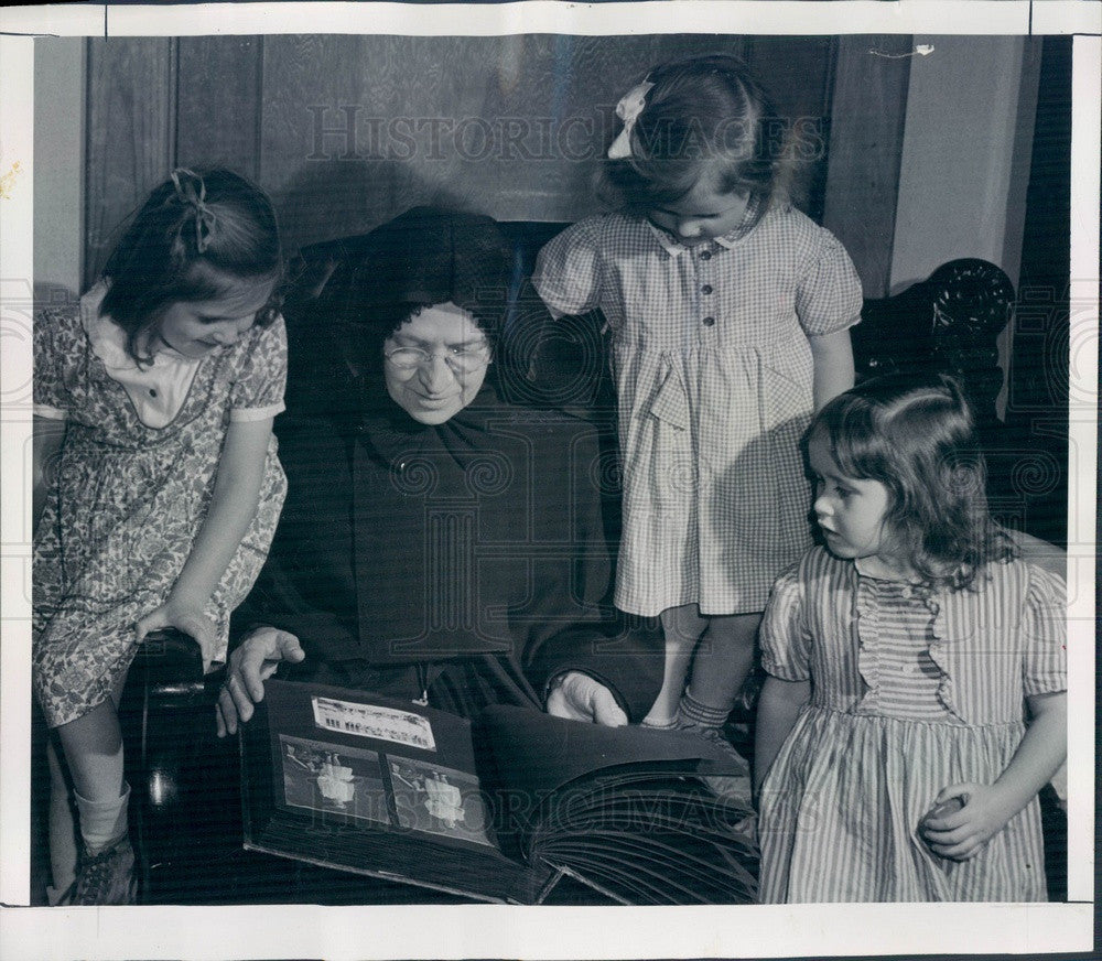 1946 Golden CO Queen of Heaven Orphanage, Mother Superior Aurelia Press Photo - Historic Images