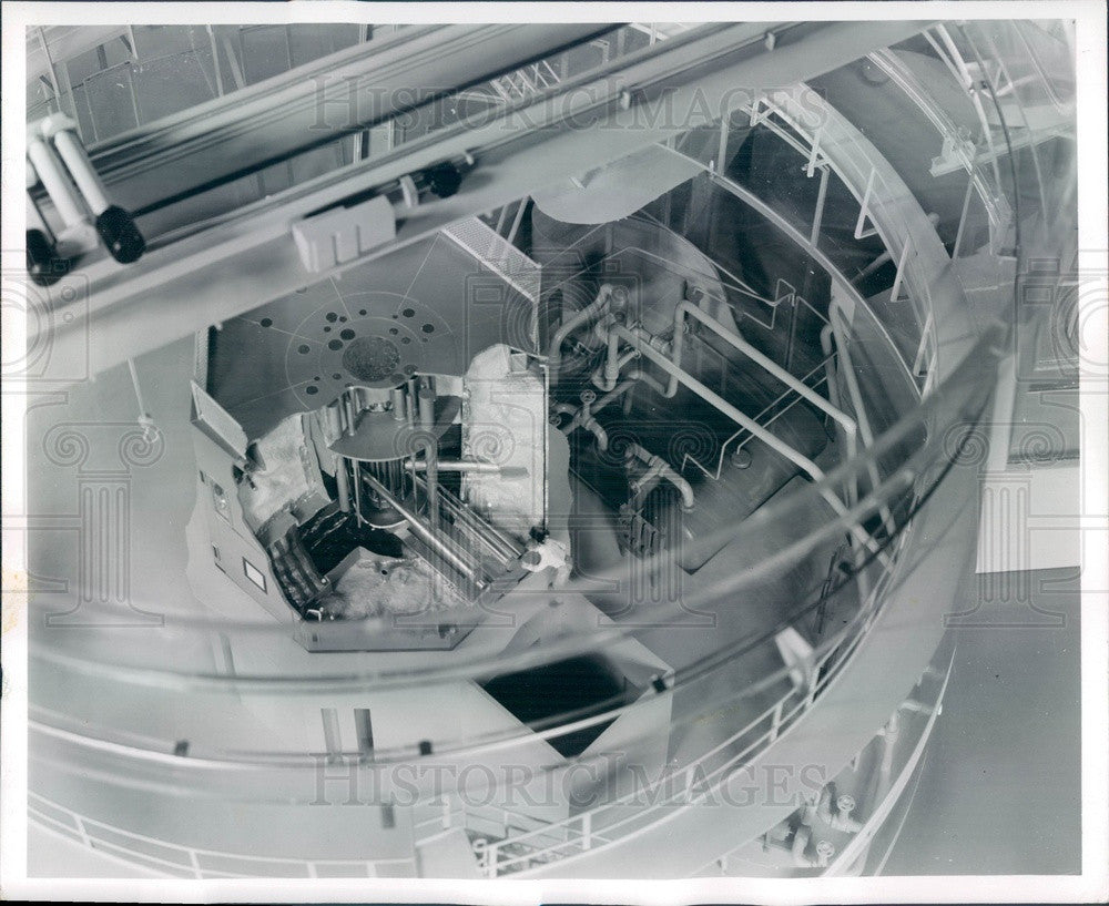 1955 Chicago, IL Argonne National Laboratory Research Reactor CP-5 Press Photo - Historic Images