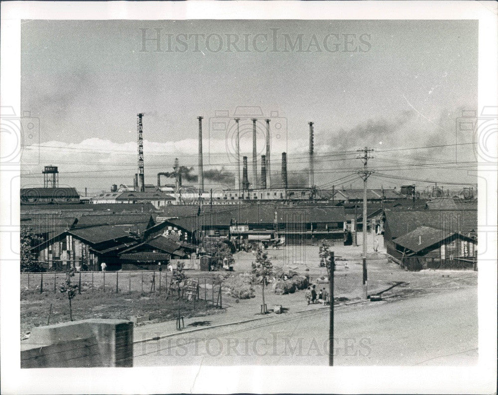 1941 Osaka, Japan Industrial Plants Press Photo - Historic Images