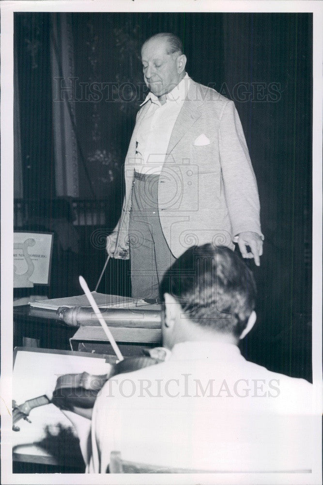 1951 Broadway, Operetta Composer Sigmund Romberg Press Photo - Historic Images