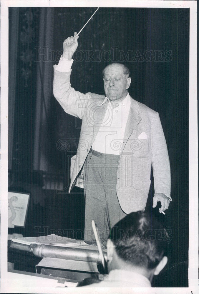 1951 Broadway, Operetta Composer Sigmund Romberg Press Photo - Historic Images