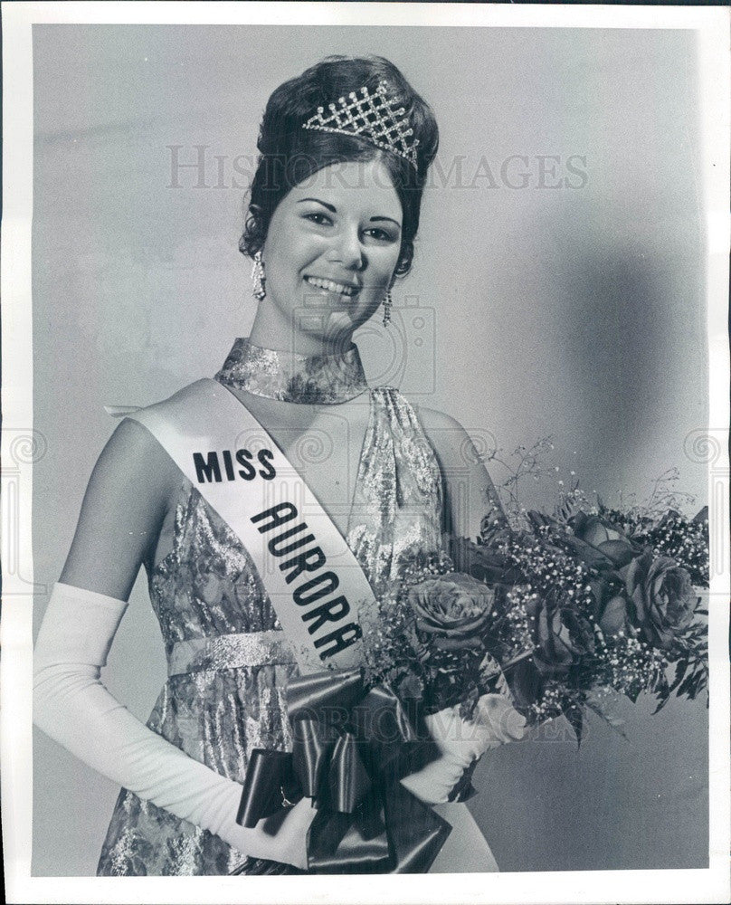1972 Miss Aurora, Colorado 1972 Patricia Rehagen Press Photo - Historic Images