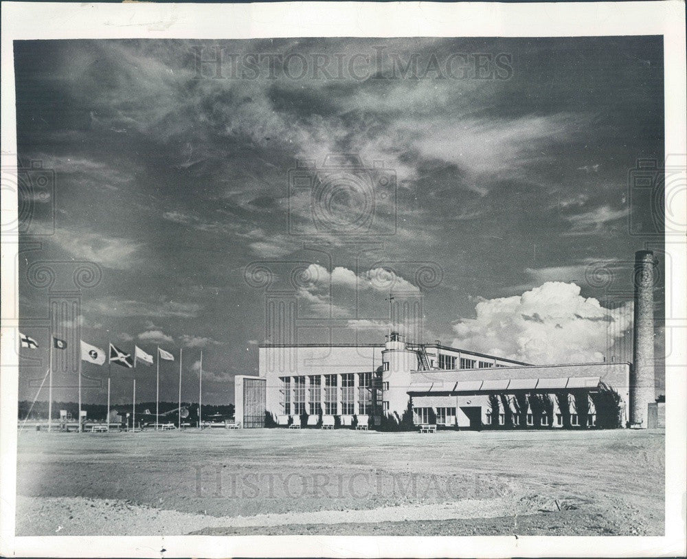 1939 Helsinki, Finland Airport Press Photo - Historic Images