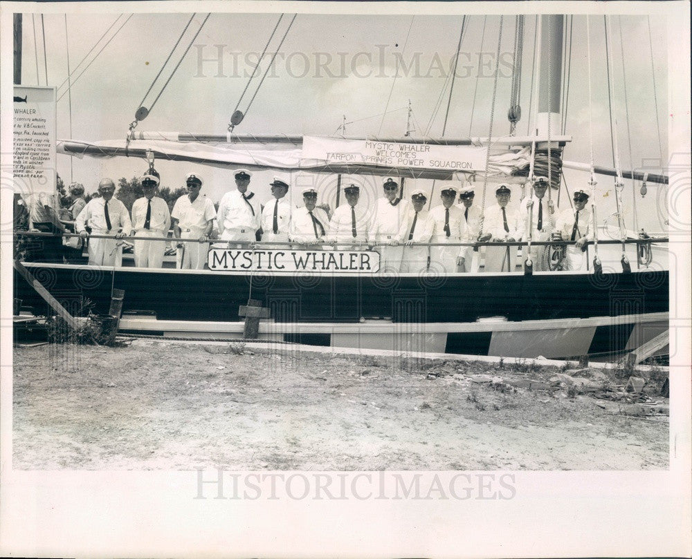 1967 Mystic, CT Cruise Schooner Mystic Whaler in St Petersburg, FL Press Photo - Historic Images