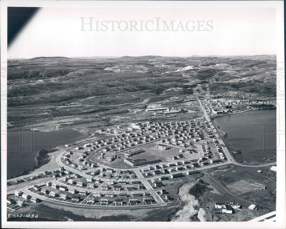 1965 Sheffervilee, Quebec, Canada Aerial View Press Photo - Historic Images