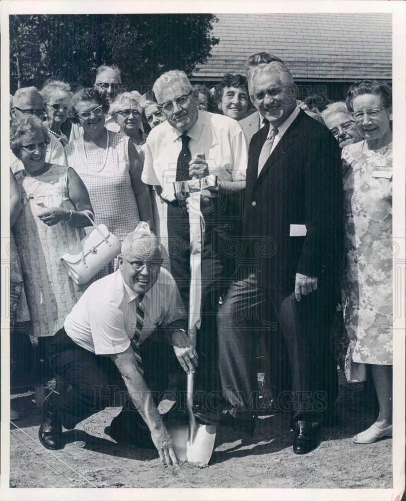 1969 St Petersburg, Florida Golden Agers Club of Northwest Center Press Photo - Historic Images