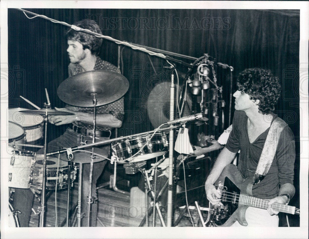 1978 St Petersburg, FL Band Babylon, Rodney Best &amp; Rick Leonard Press Photo - Historic Images
