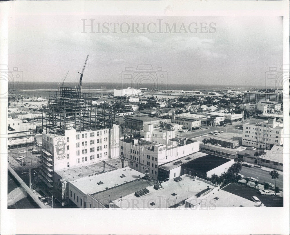 1966 St Petersburg, Florida Skyline Press Photo - Historic Images