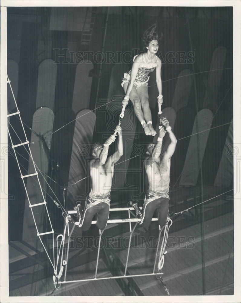 Undated Florida State University Circus Troupe, Ruth Ann Whittle Press Photo - Historic Images