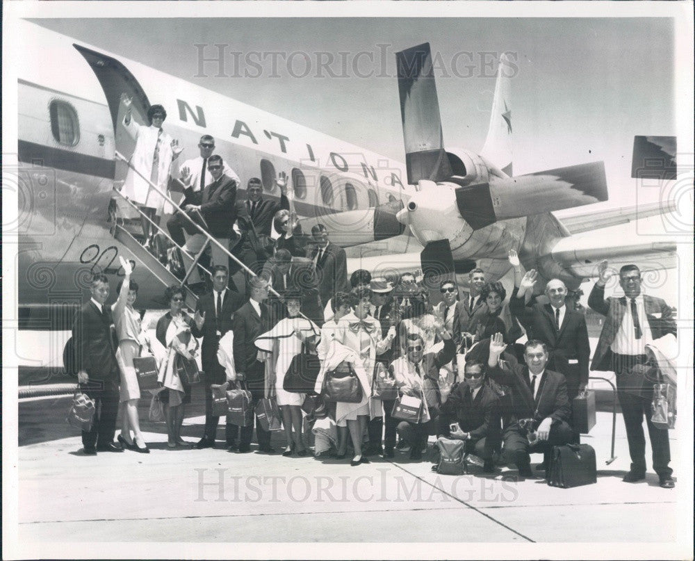 1964 Florida State University Student Circus Members Press Photo - Historic Images