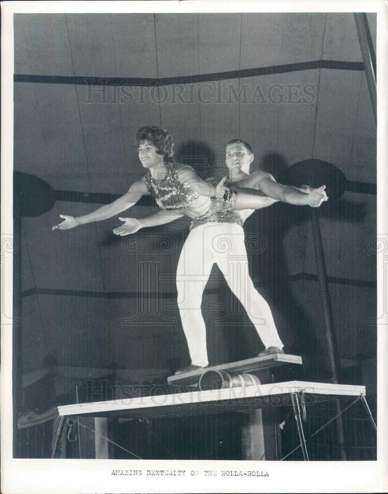 1965 Florida State University Student Circus, Rolla-Rolla Press Photo - Historic Images