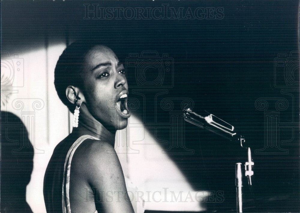 Undated Jazz Musician Amanda Ambrose Press Photo - Historic Images